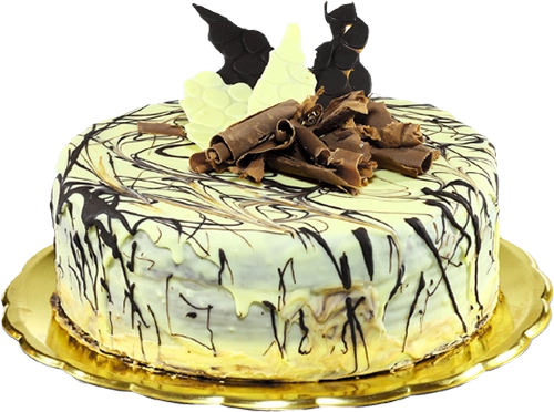 130. Pařížský dort s bílou čokoládou